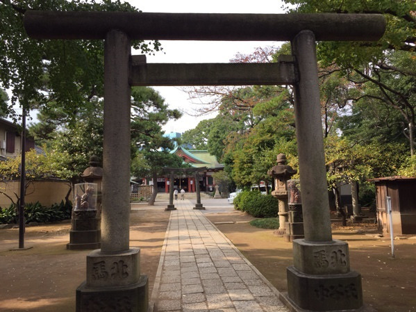 パワースポット　品川神社